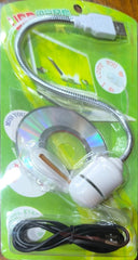 USB LED Fan with Programmable CD Customized Message