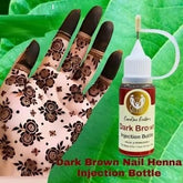 Instant Nail Injection Henna Mehendi Bottle 10ml