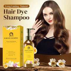 Buy 1 get 1 free Long Lasting Natural Hair Dye Shampoo